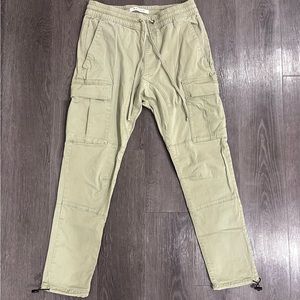 Pacsun light olive green cargo joggers!